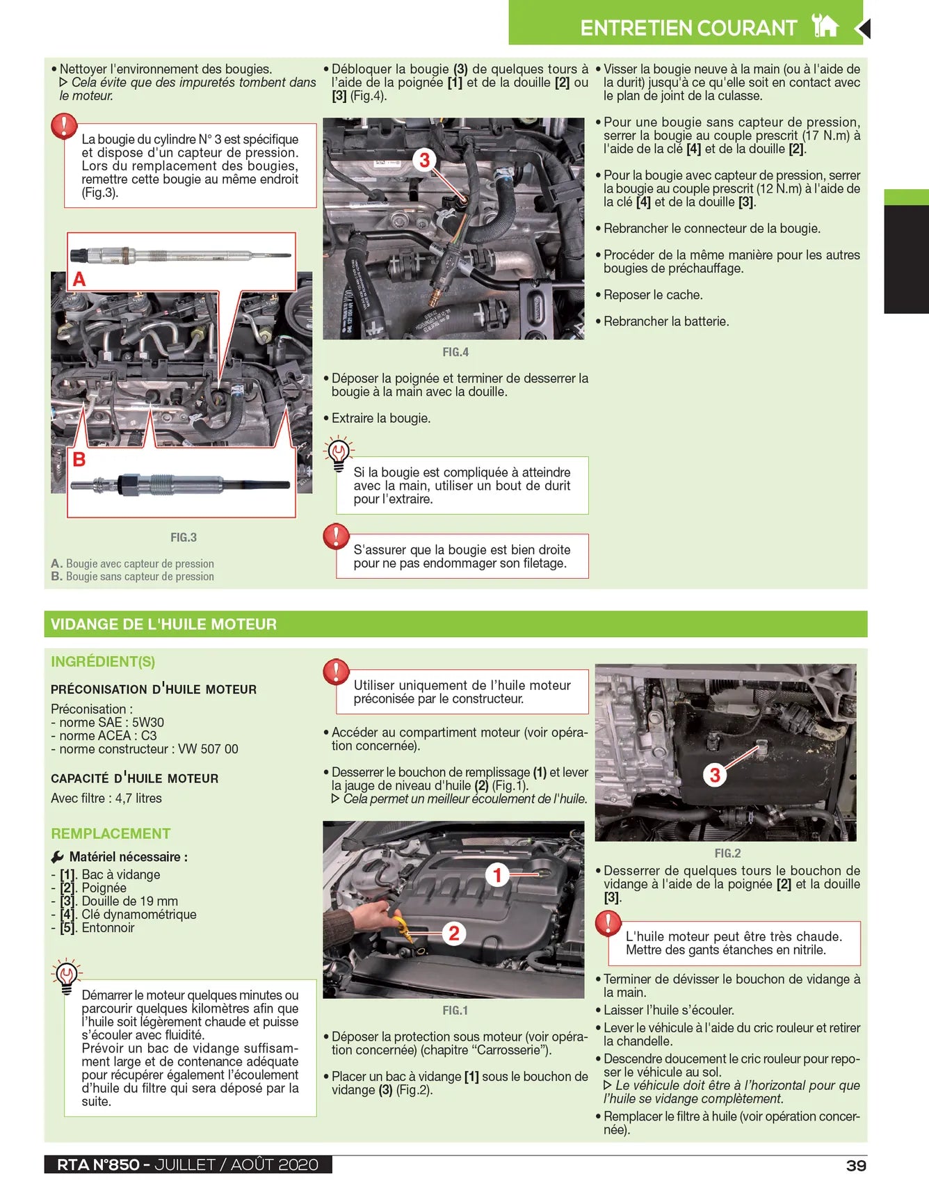 Volkswagen Tiguan II phase 1 (2016 - 2020) - Revue Technique