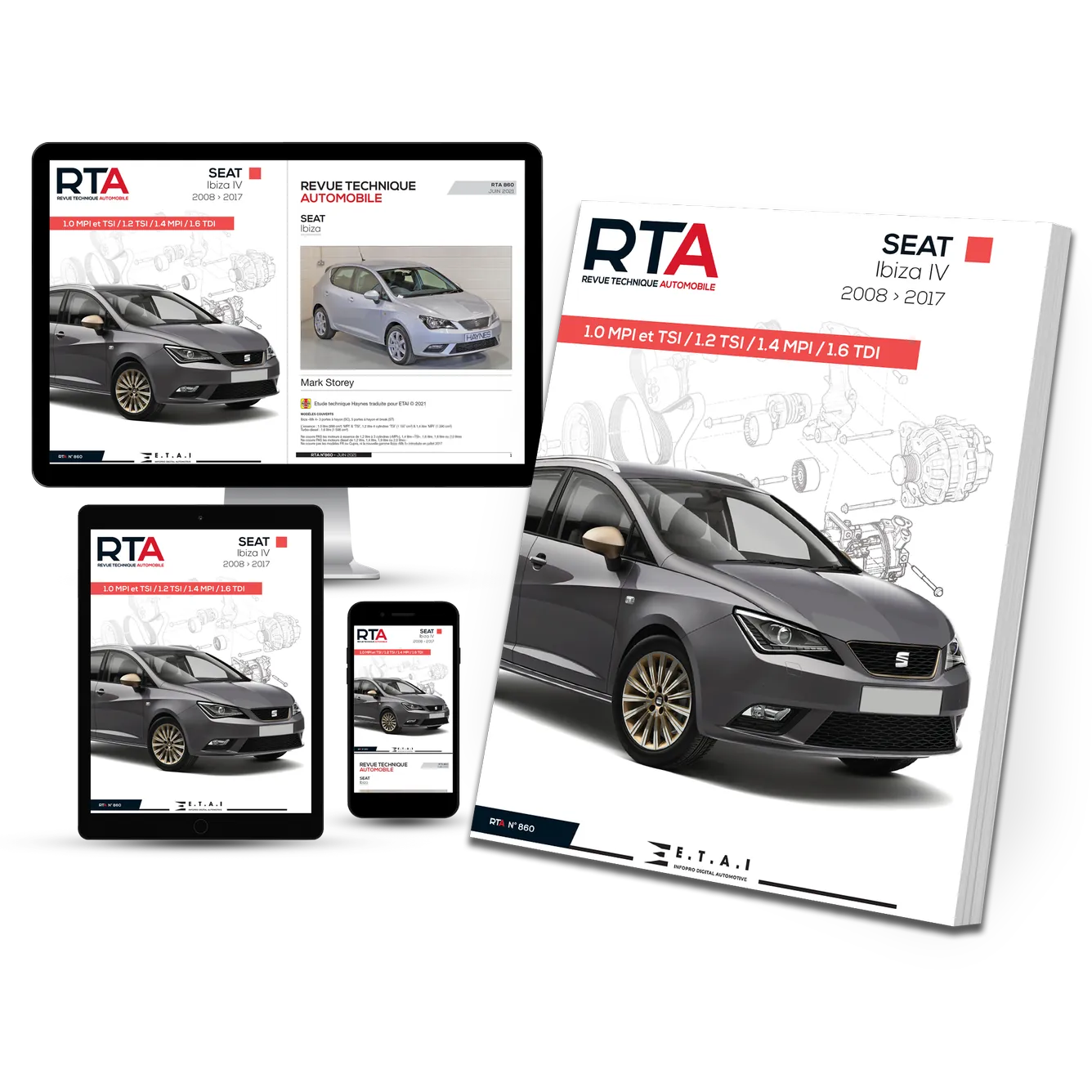 Seat Ibiza IV (2008 - 2017) - Revue Technique