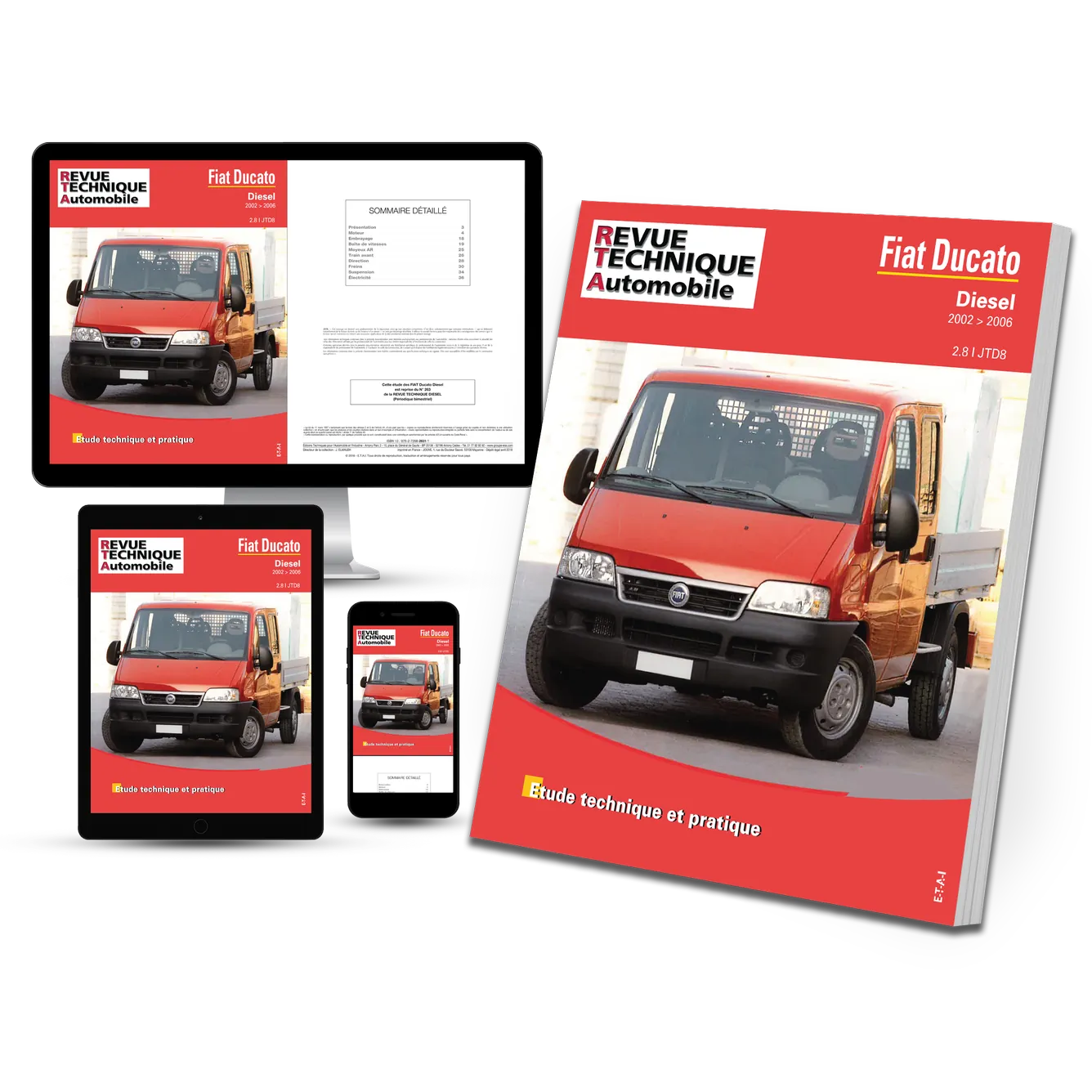 Fiat Ducato II phase 2 (2002 - 2006) 2.8 JTD - Revue Technique