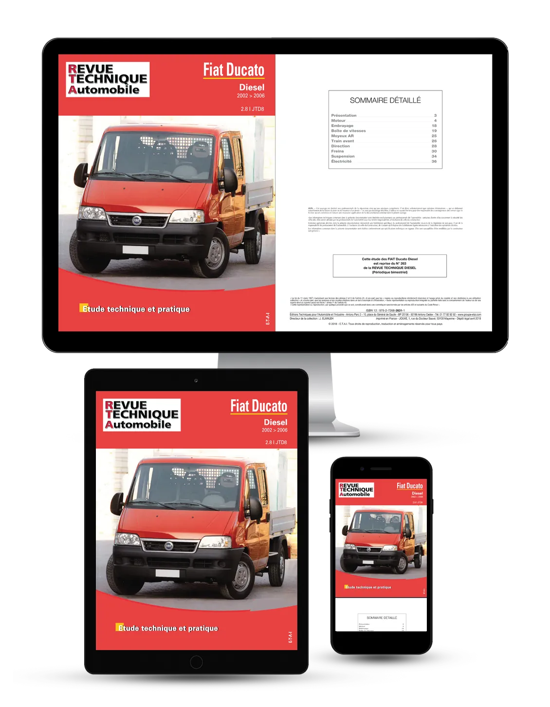 Fiat Ducato II phase 2 (2002 - 2006) 2.8 JTD - Revue Technique