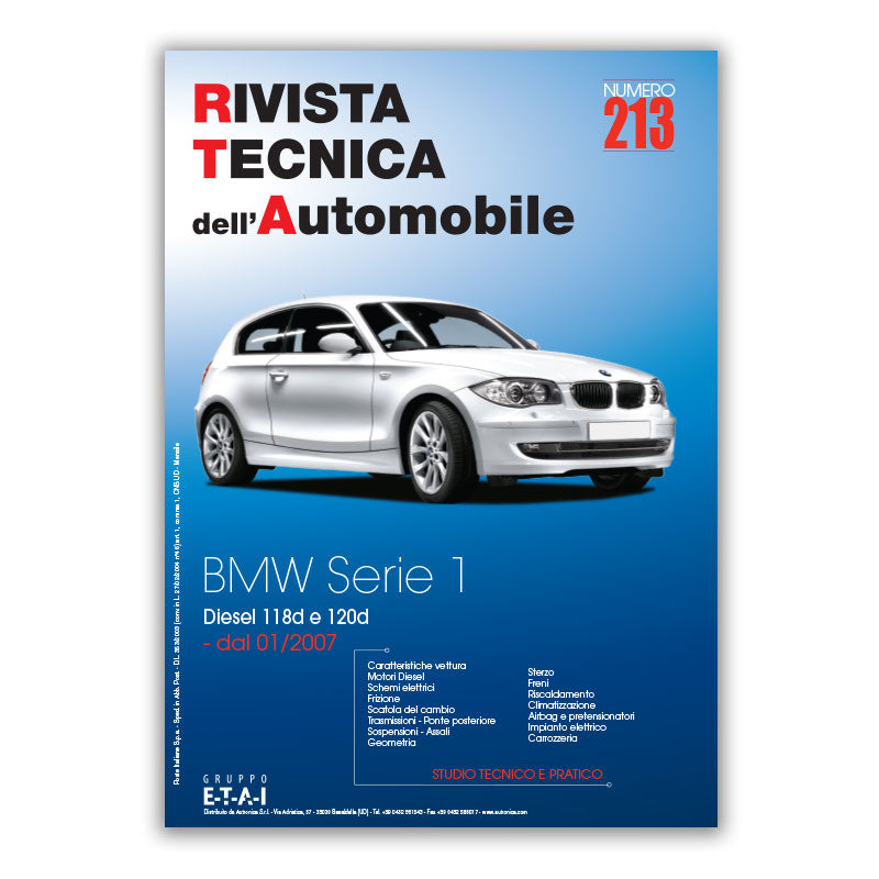 BMW Série 1 I (2007 - 2011) - Revue Technique
