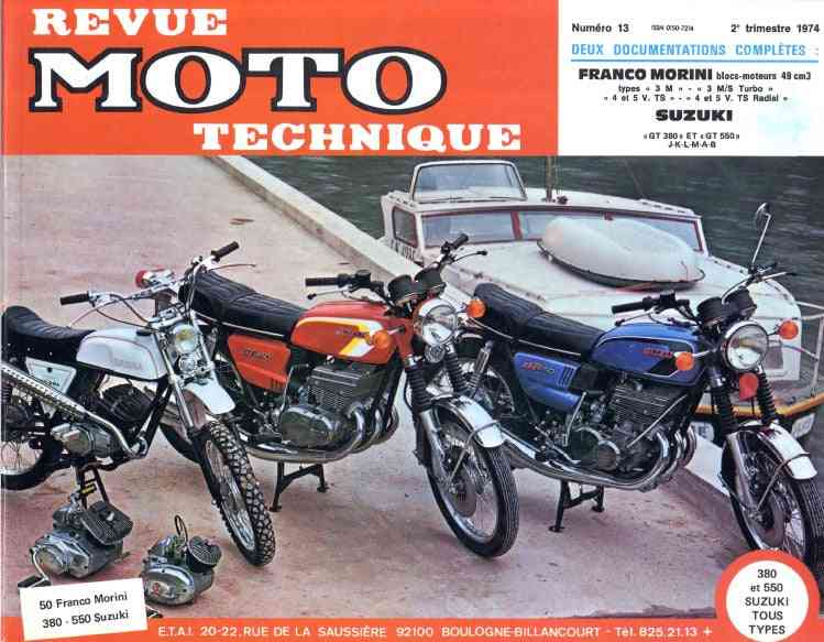 Suzuki 380 et 550 - Revue Technique